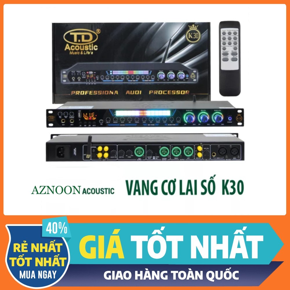 Vang cơ TD ACOUSTIC K30